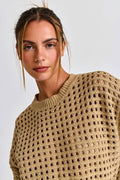 Alina Cropped Crochet Top