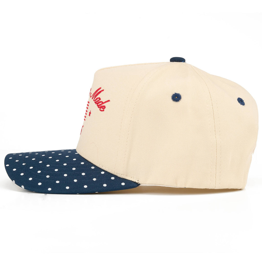 C.C AMERICAN MADE 1776 Letter on Two Tone Trucker Hat